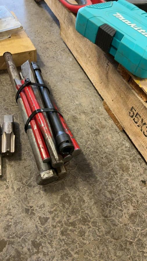 Used Pry Bars, Metal Chisels, Etc.