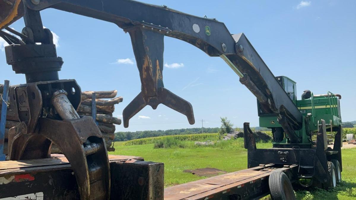 Used 2013 John Deere 437D Knuckleboom