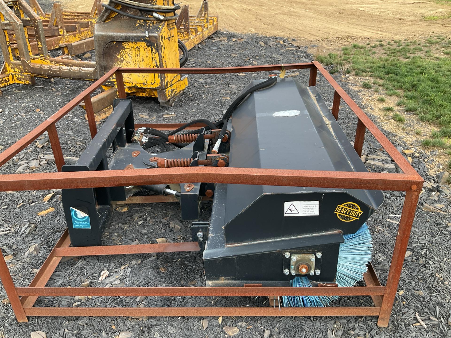 Used Wolverine Power Brush Attachment