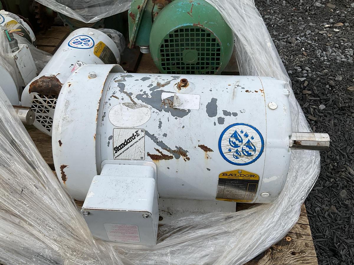 Used Electric Motors and Gearbox