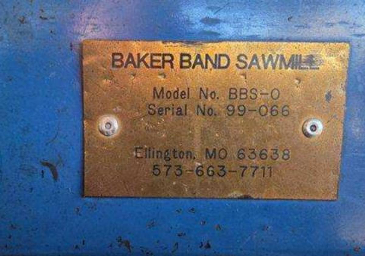 Used BBS - 0 36-30 Baker Band Mill & Baker Board Edger Setup