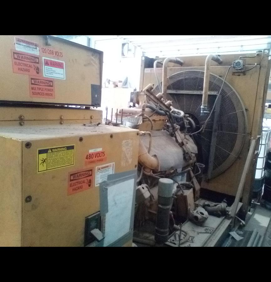 Used 3412 Cat Nat. gas Power unit