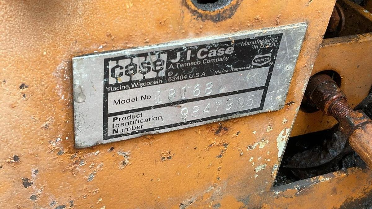 Used Case 1816B Skid Steer