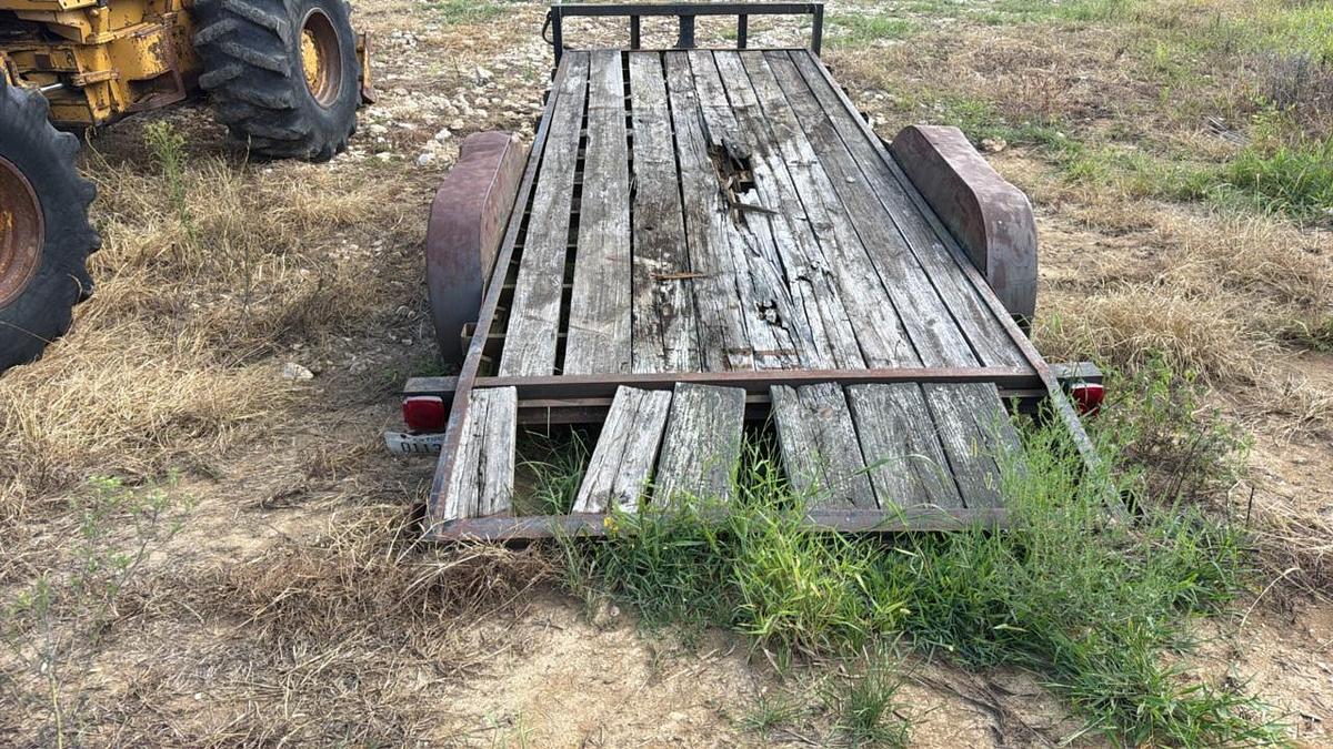 Used 1999 Built-Rite Double Axle Equipment Trailer