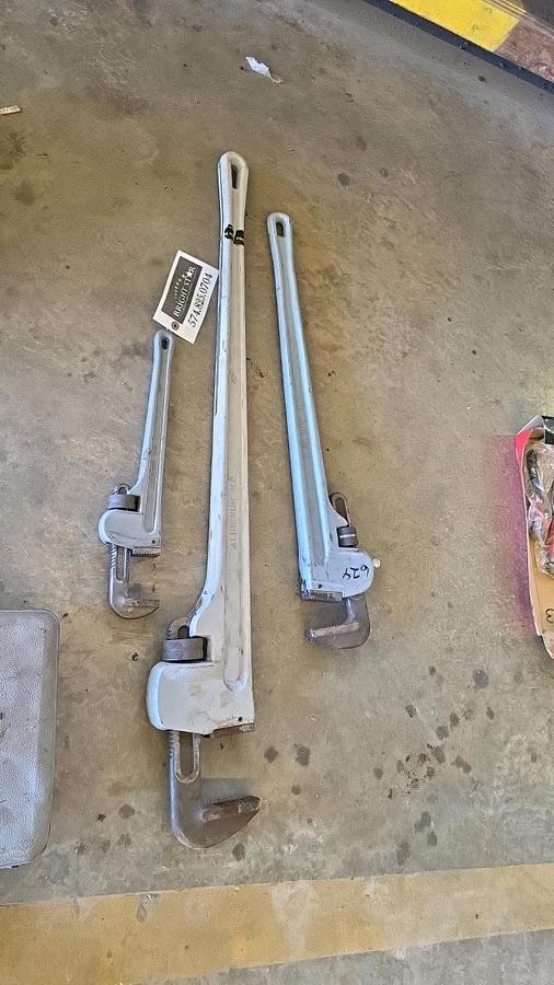 Used Heavy Duty Aluminum Pipe Wrenches