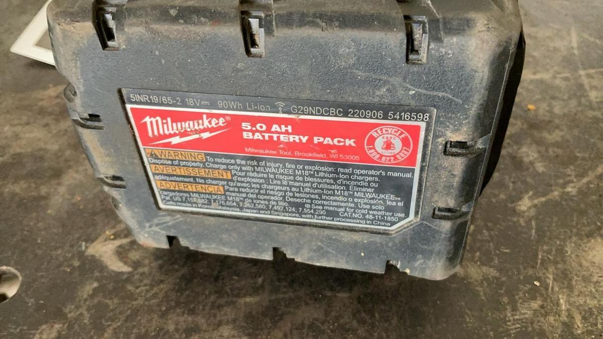 Used Milwaukee Drill and Impact