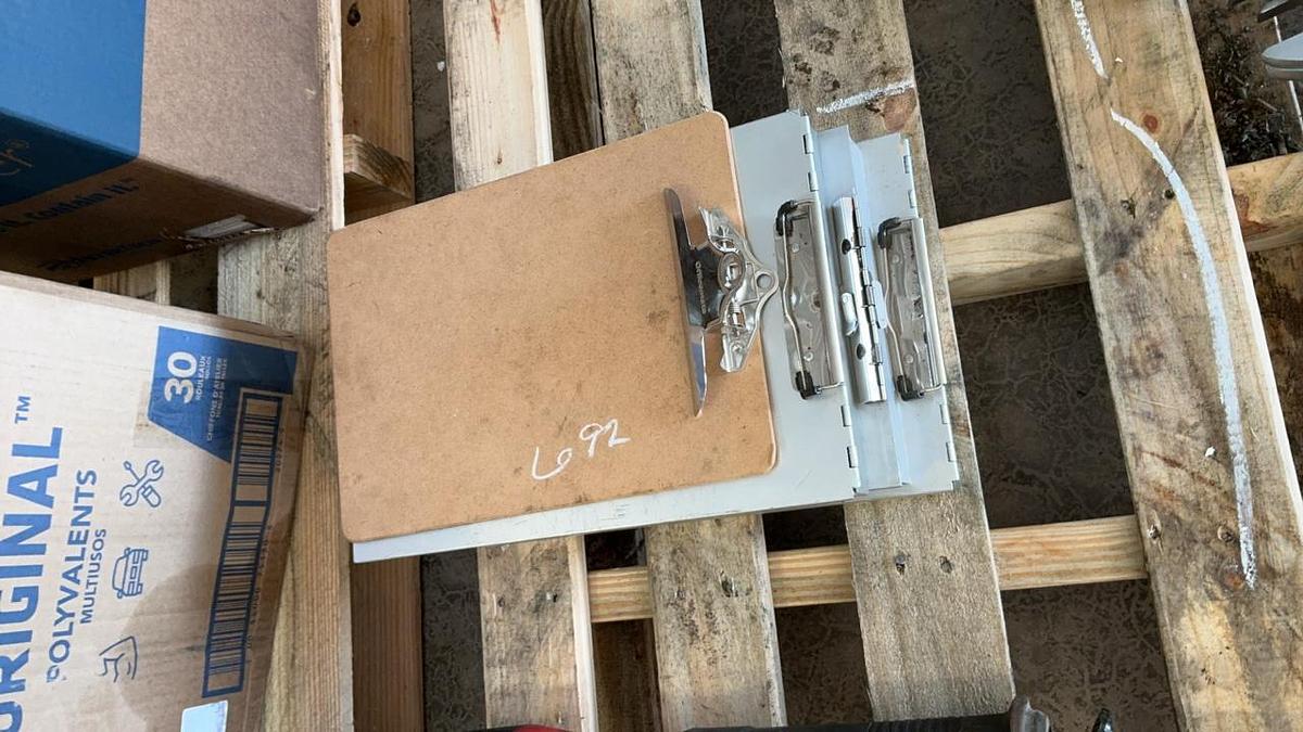 Used Sawzall, Die Grinder, and Clipboards