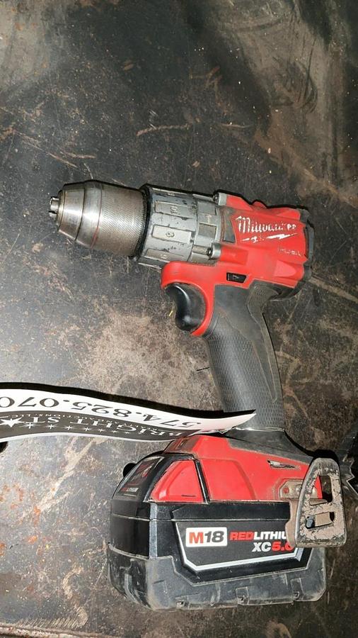Used Milwaukee Drill and Impact