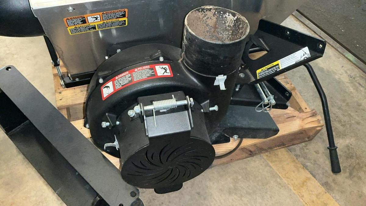 Used John Deere BUC10858 Grass Collector Attachment