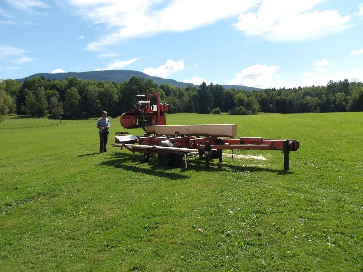 Used 2007 Wood-Mizer LT40 Super Hydraulic Portable Bandmill