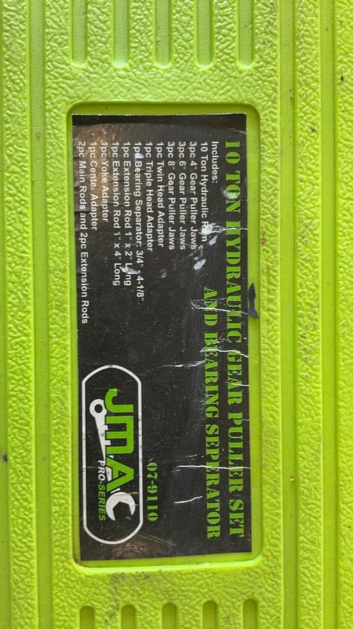 Used Jmac Puller Set