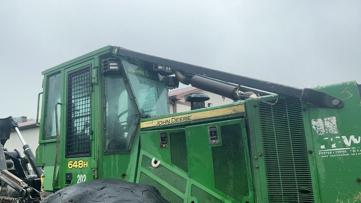 Used 2014 John Deere 648H Grapple Skidder