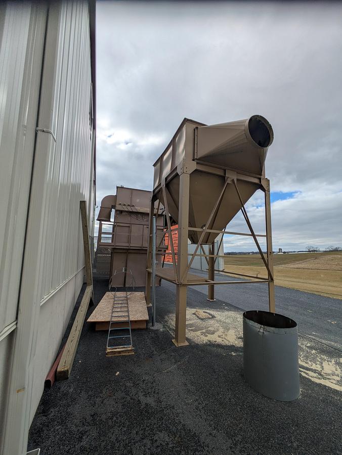 Used MRJ-7112-RAL Murphy Rogers Bag House