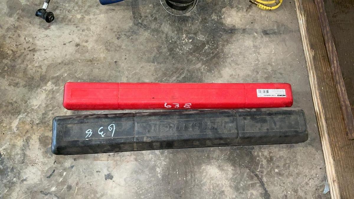 Used Neiken and Pittsburgh Torque Wrenches