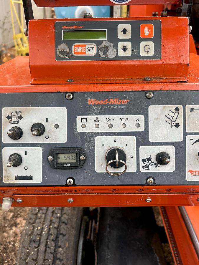 Used LT40 Wide Wood-Mizer portable Bandmill