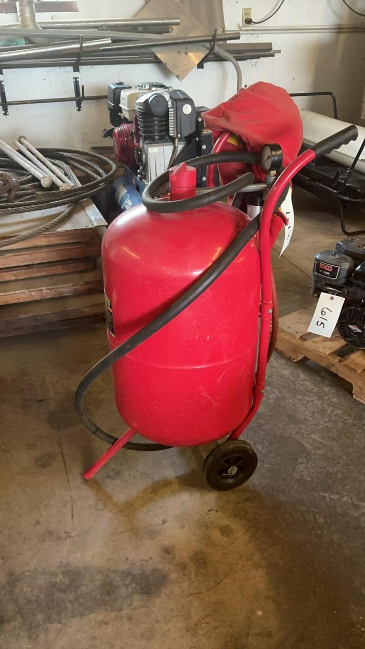 Used Central Pneumatic Abrasive Blaster
