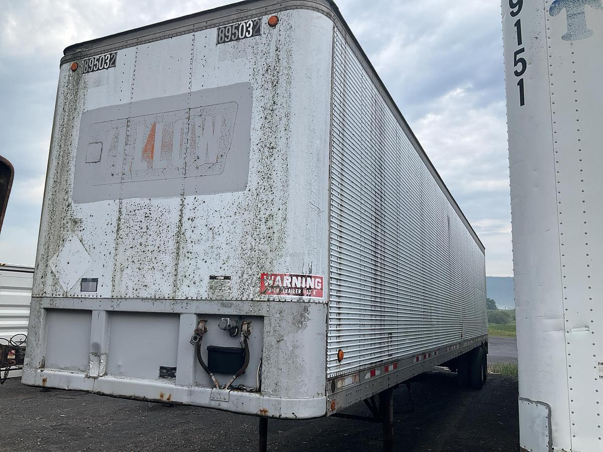 Used 1985 Fruehauf 48’ Van Trailer