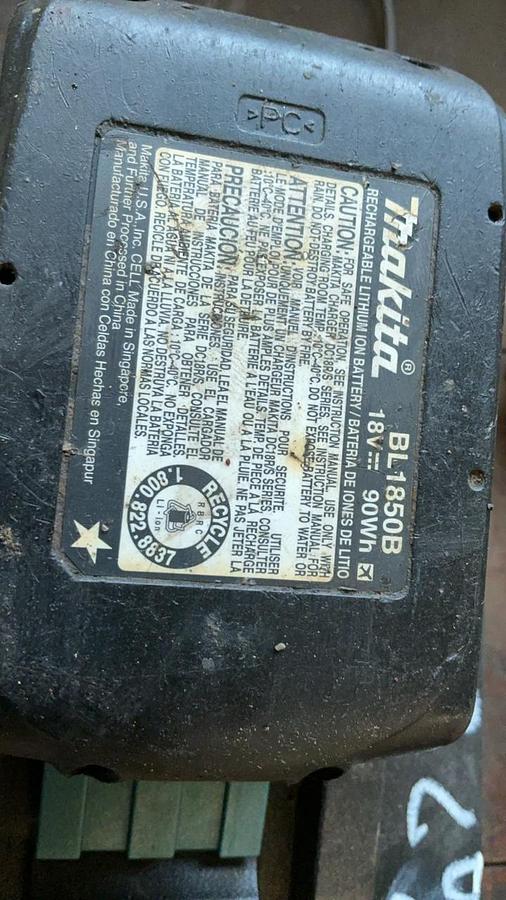 Used Makita Battery Tools