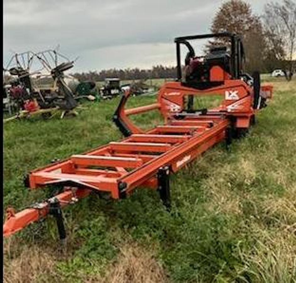 Used LX450 Wood-Mizer Band Mill + A Cat Claw Sharpener