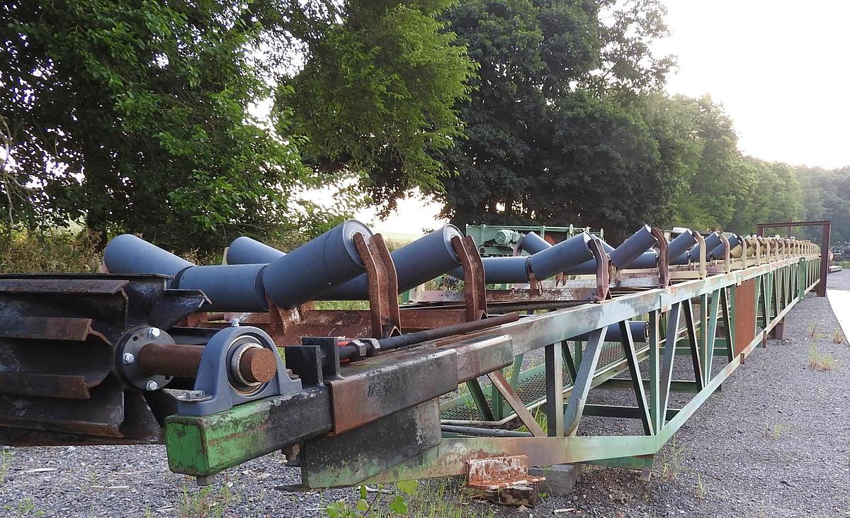 Used Concave Belt Conveyor