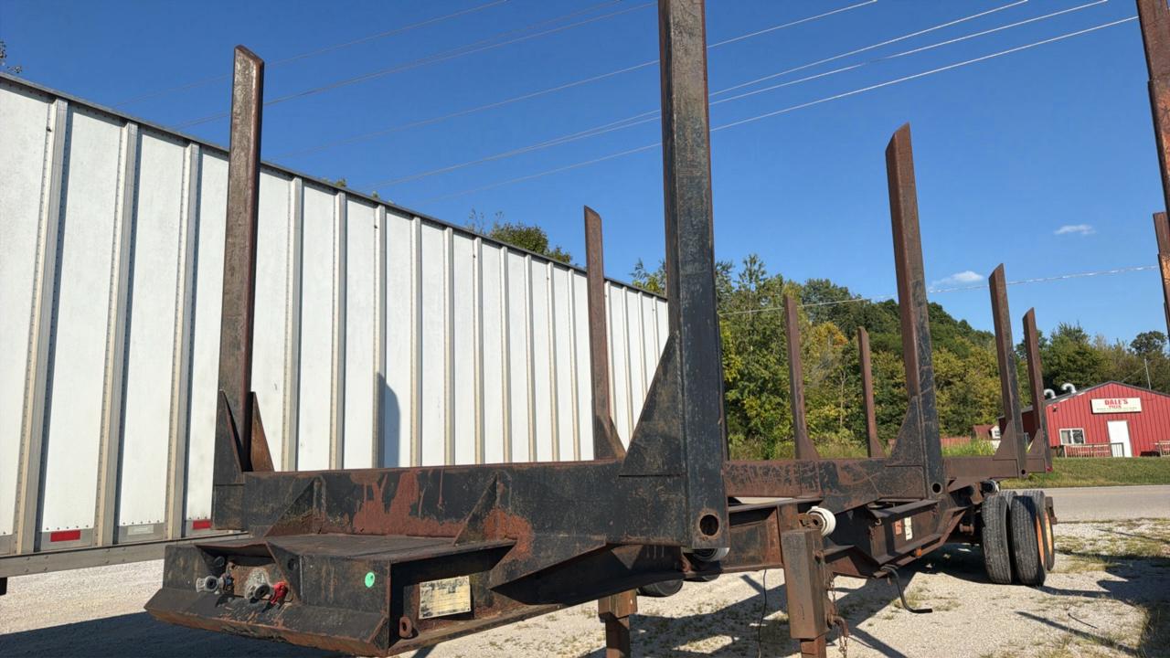 Used 1998 Sun Manufacturing Log Trailer