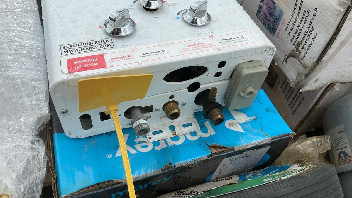 Used Water Heaters, Circle Saws, and Misc. Parts and Accessories