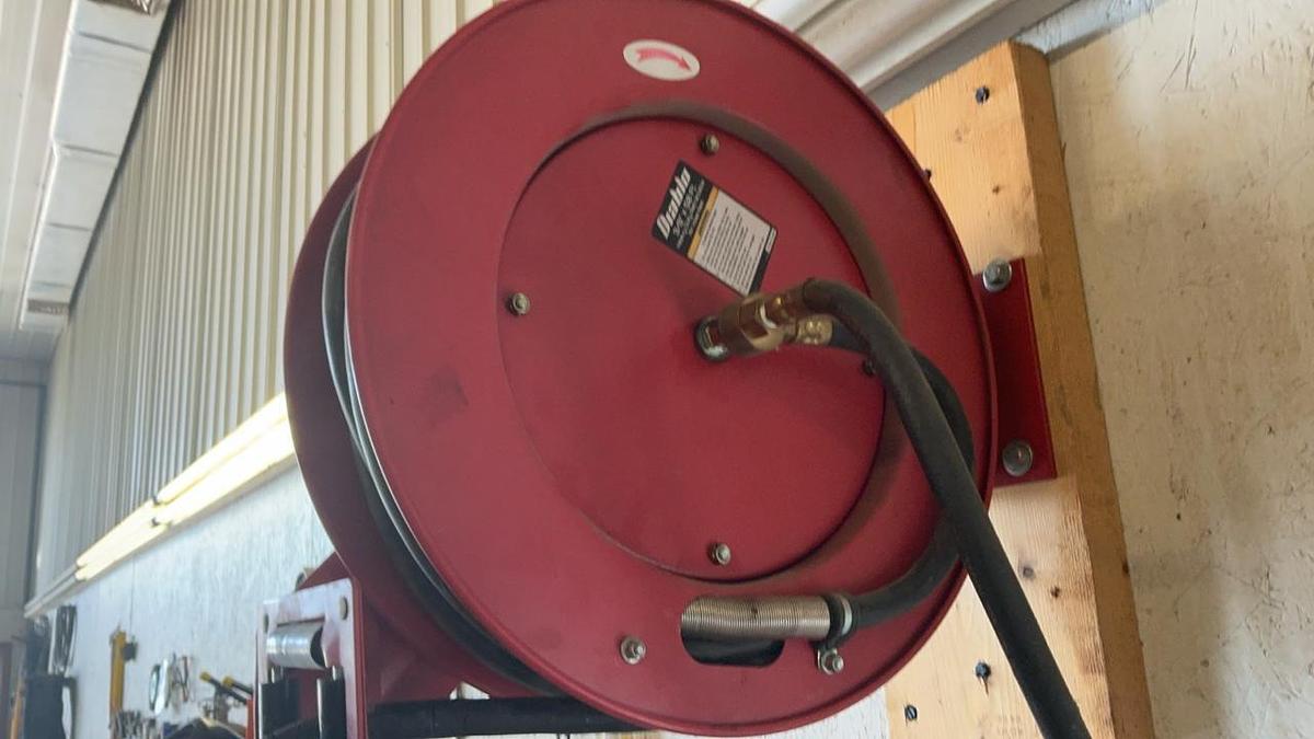 Used Diablo Air Hose Reel