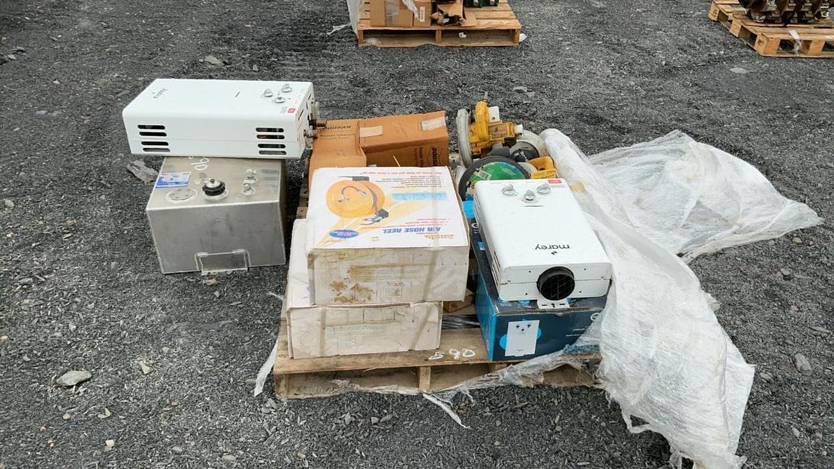 Used Water Heaters, Circle Saws, and Misc. Parts and Accessories