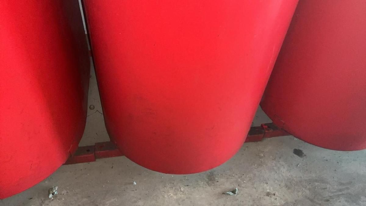 Used Turner Tanks Oil Holding Tank w/ Pump