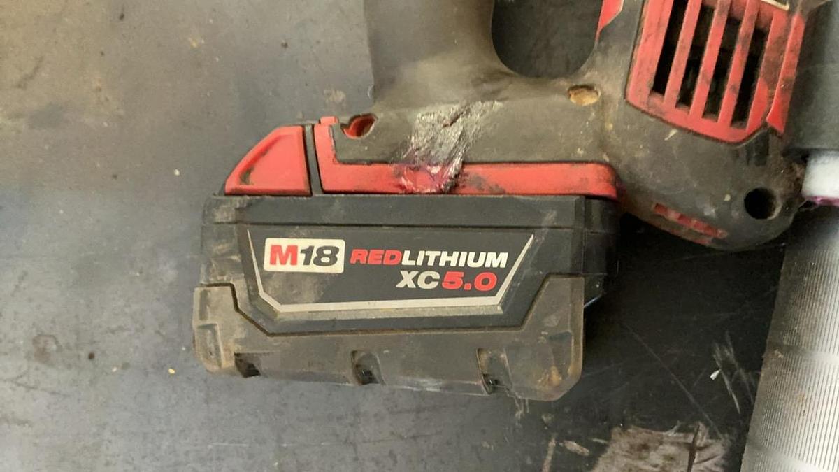 Used Milwaukee Cordless Grease Gun