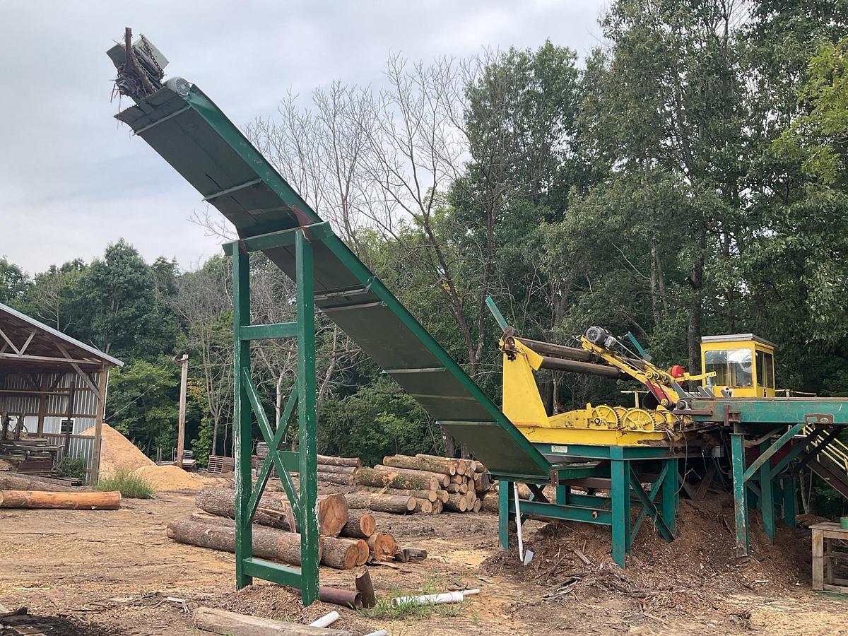 Used Reckart Bark Conveyor