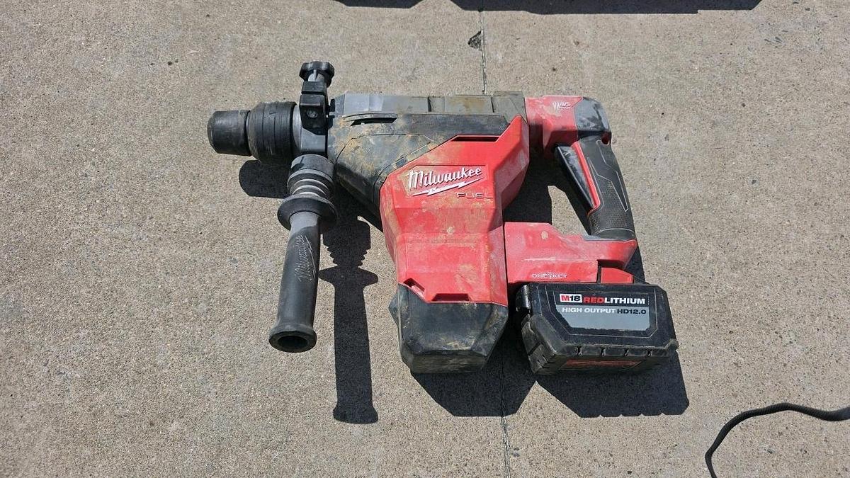 Used Milwaukee 1 3/4" Cordless Rotary Hammer
