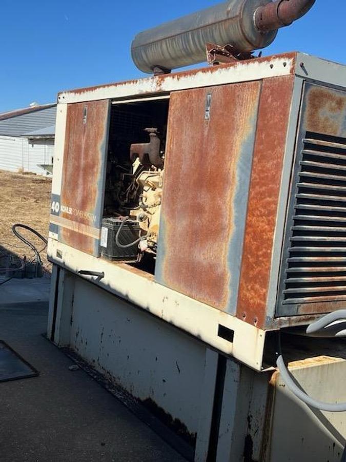Used 40-50 KW John Deere Genset