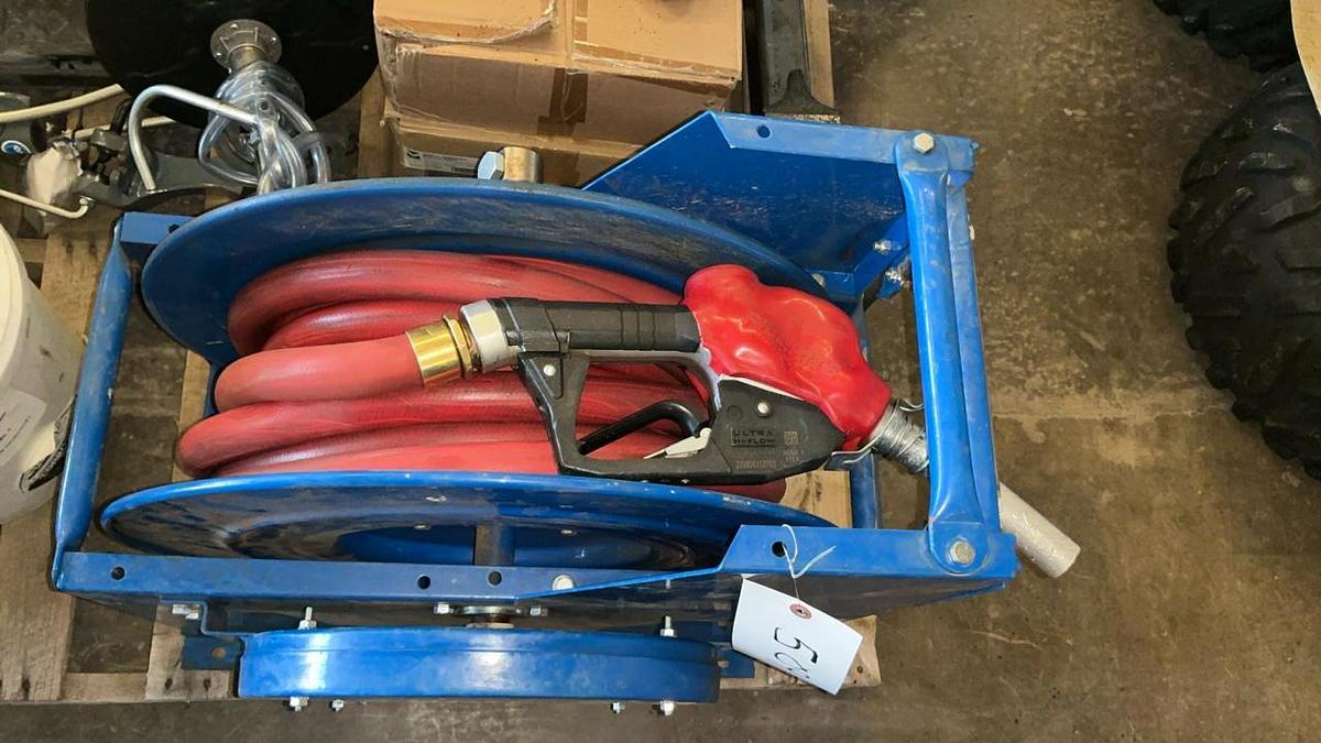 Used Hose Reel with Hose
