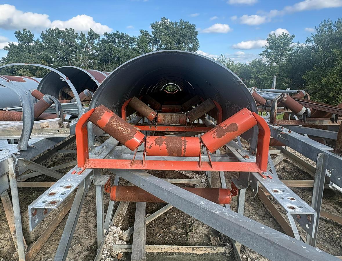 Used Concave Conveyor Belt
