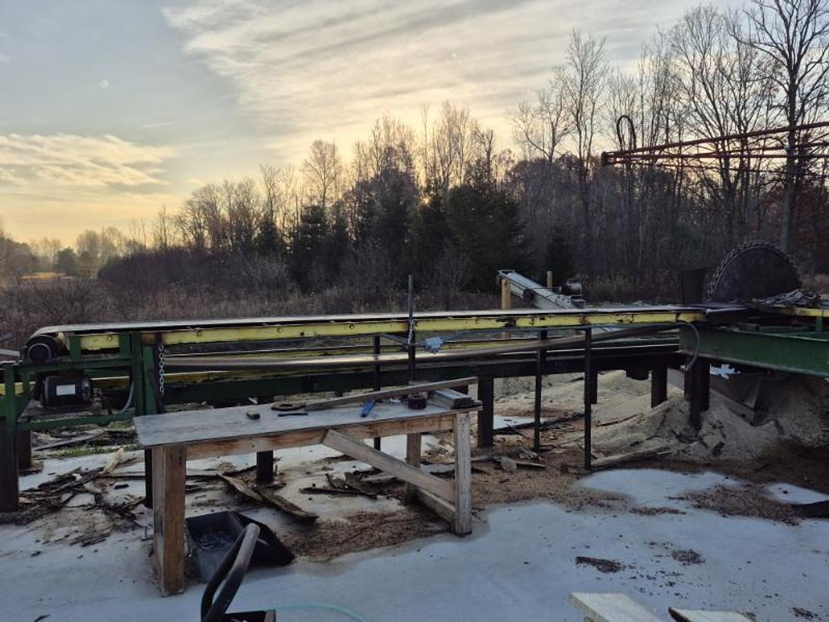 Used Right Hand Circular Sawmill Setup