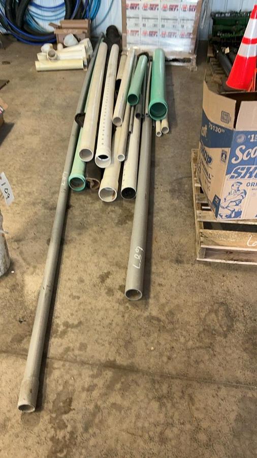 Used Plastic Pipe and Conduit