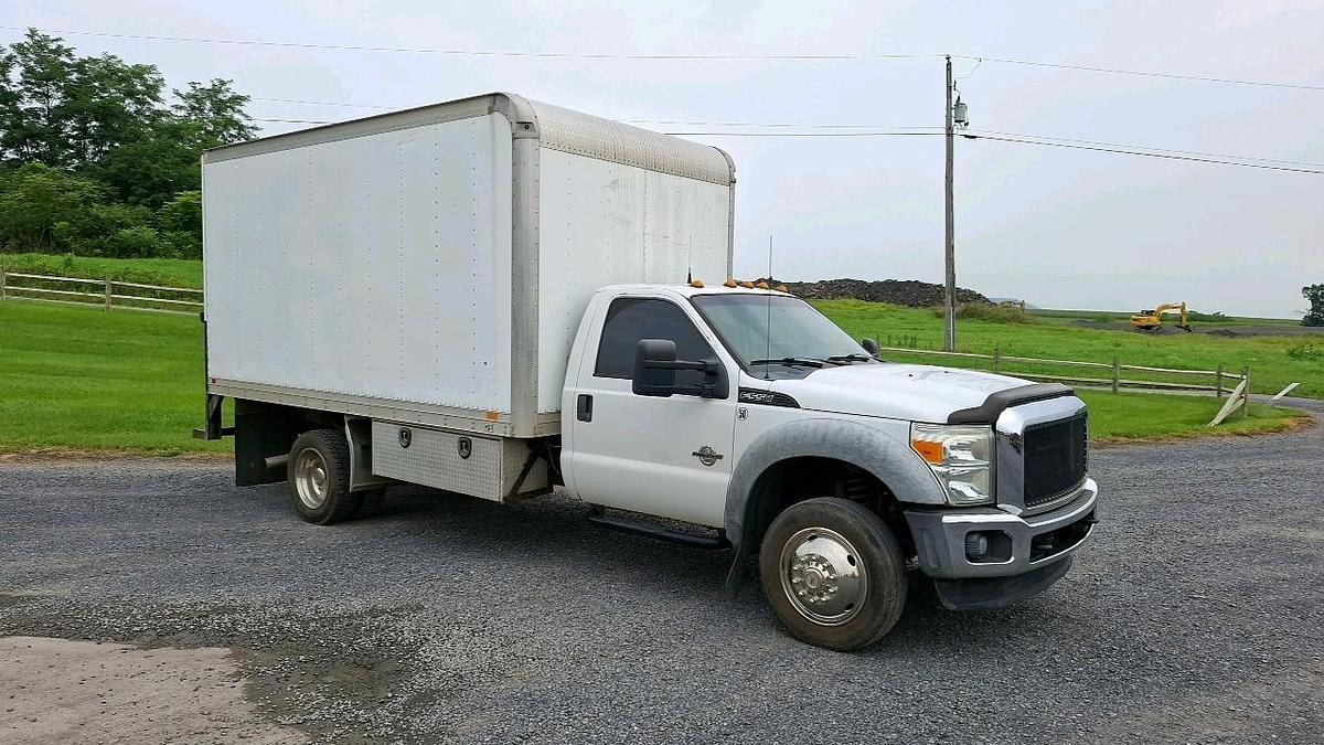 Used 2011 Ford F550 Box Truck
