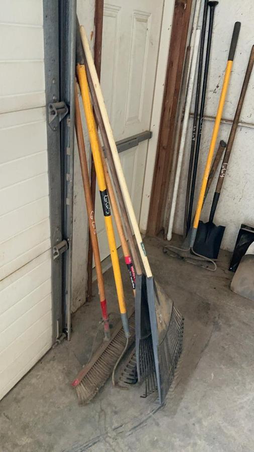 Used Rakes and Broom