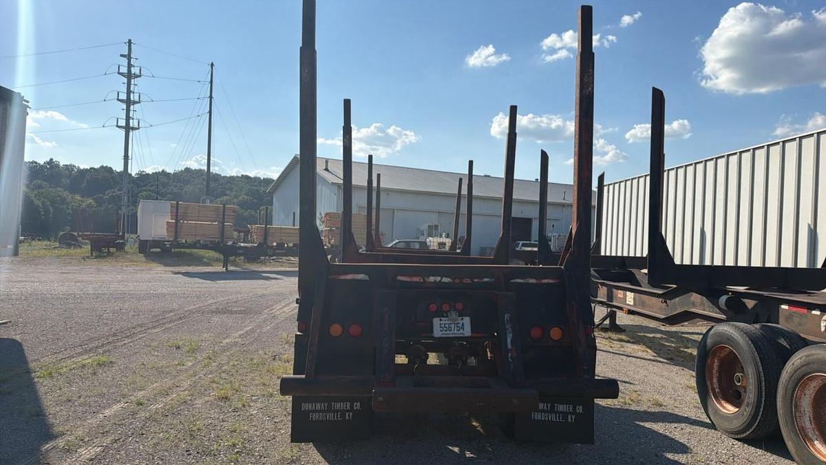 Used 1989 Evans Log Trailer