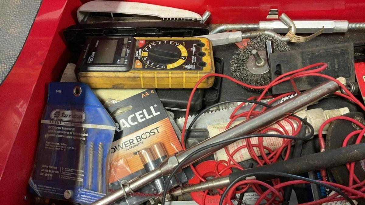 Used U.S. General Tool Box and Contents