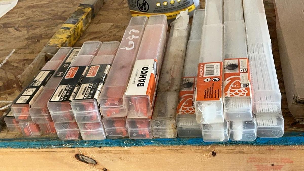 Used Grinder Blades and Sawzall Blades