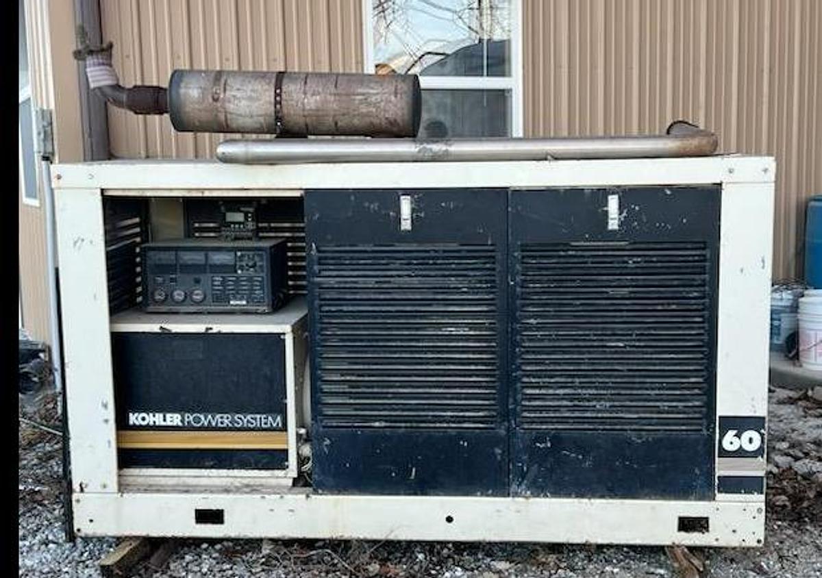 Used 60KW Kohler Genset