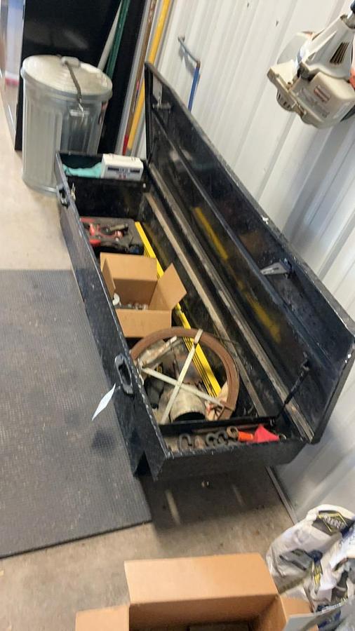 Used Truck Tool Box and Contents