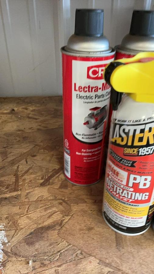Used Misc. Paint,Cleaner and Lubricant