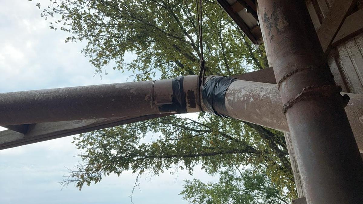 Used Cornell A26 Dust Blower and Pipe
