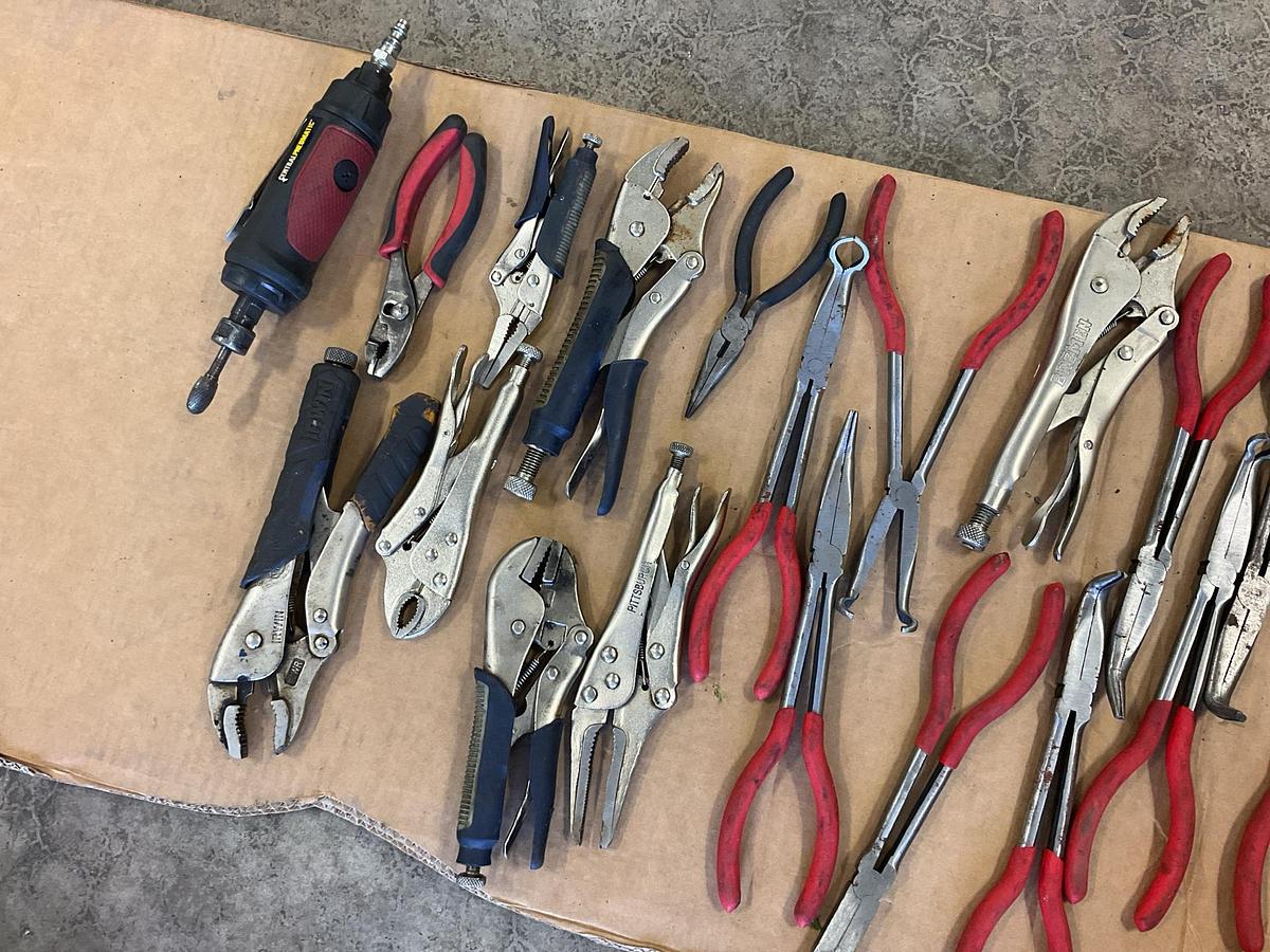 Used Vise Grips and Pliers