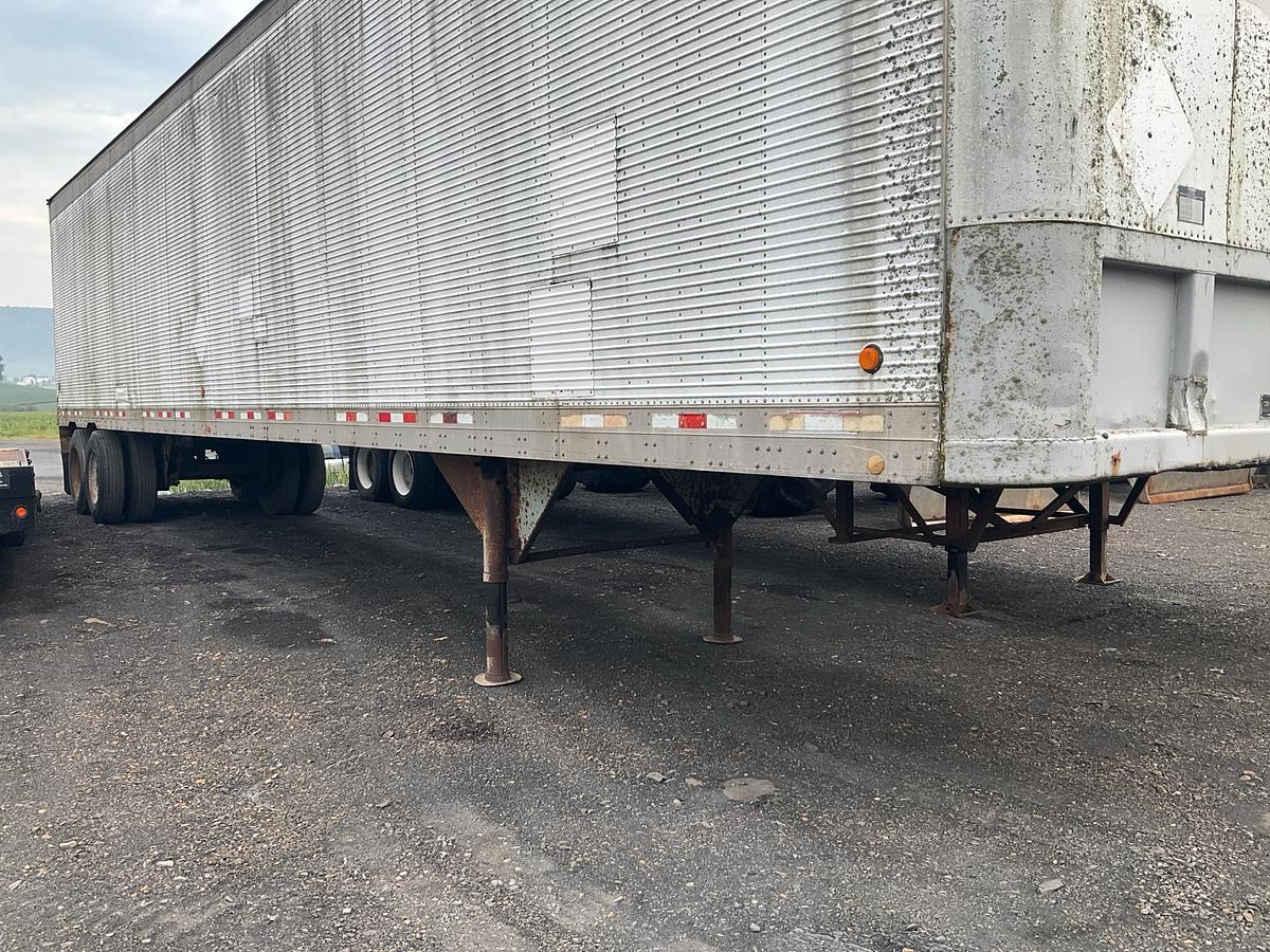 Used 1985 Fruehauf 48’ Van Trailer