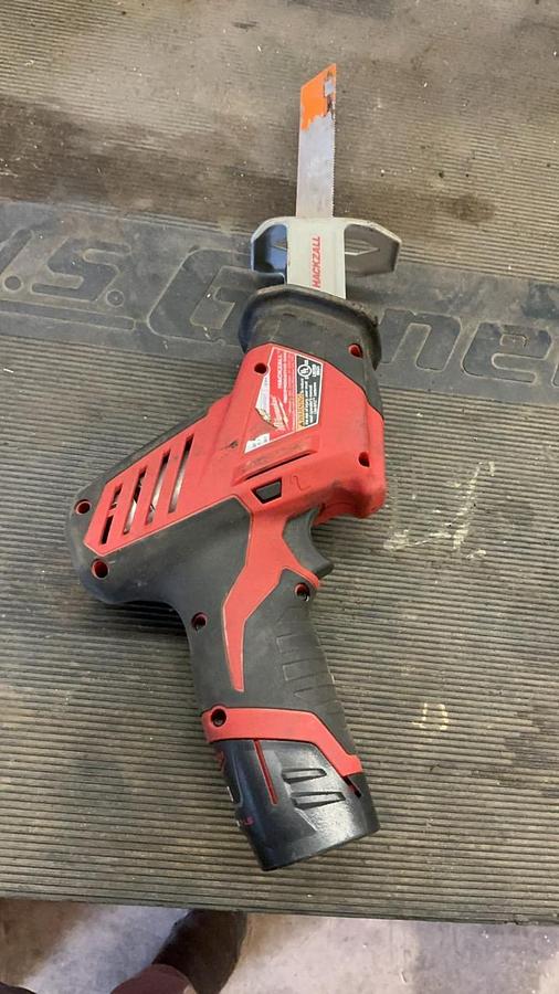 Used Milwaukee Impact and Reciprocating Saw Set