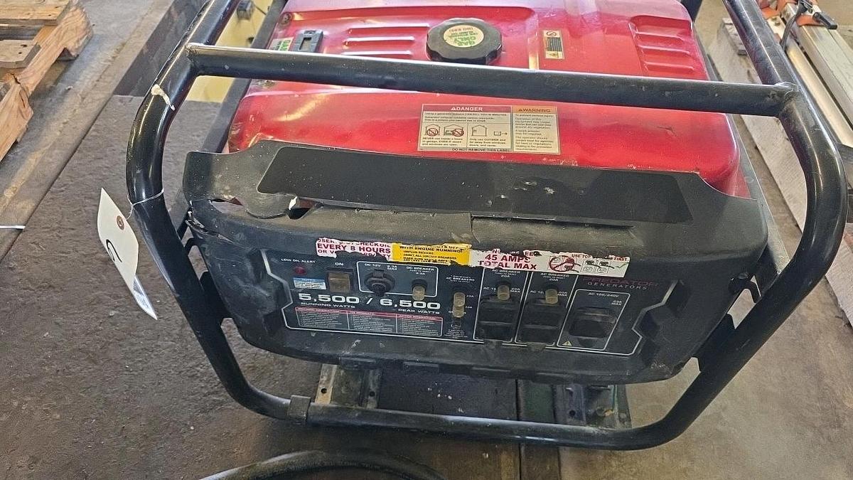 Used Predator 6500 Watt Generator